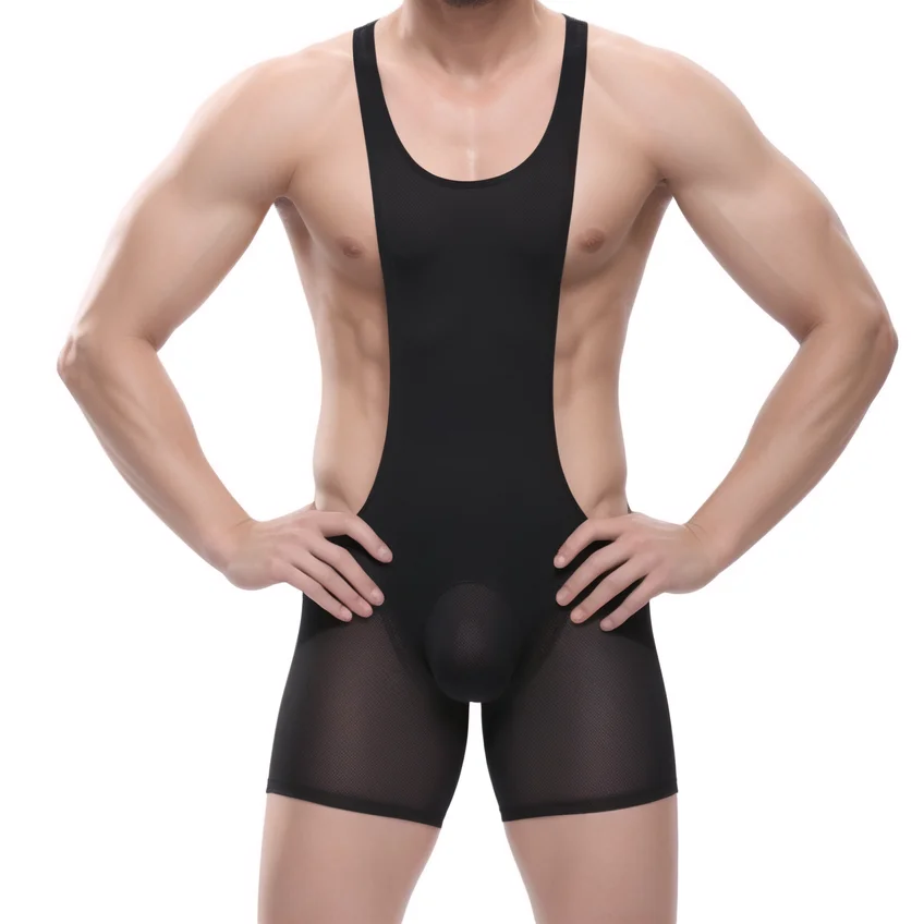2023 Hot Sell Underwear For Men Sexy Bodysuit Sexy Low-rise Men Modal Sexy Tights Underwear