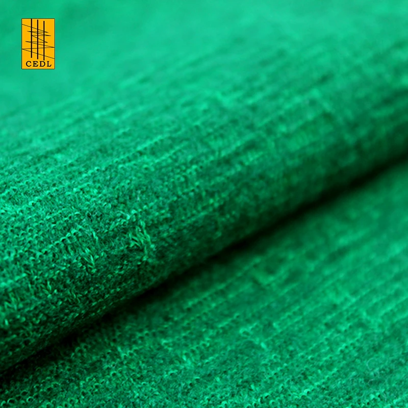 Wholesale Polyester Viscose Wool Blend Fabric Wool Poly Rayon Blended Stretch Yard Dyed Jacquard Fabrics For Women Suit Clothes