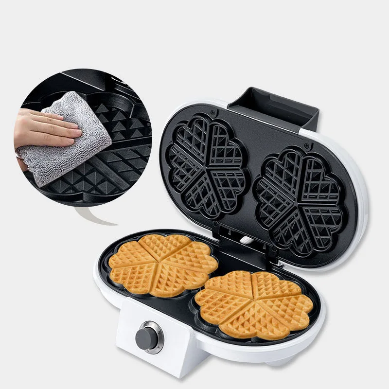 2024 двухсторонняя мини-вафельница домашняя промышленная вафельница