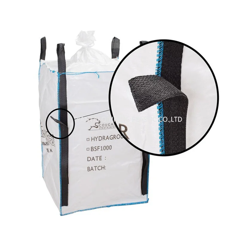 big bag jumbo bag open spout flat bottom 250kg 300kg 2500 kg 60x60x80 75x75x90 90x90x100 of building materials coffee fertilizer