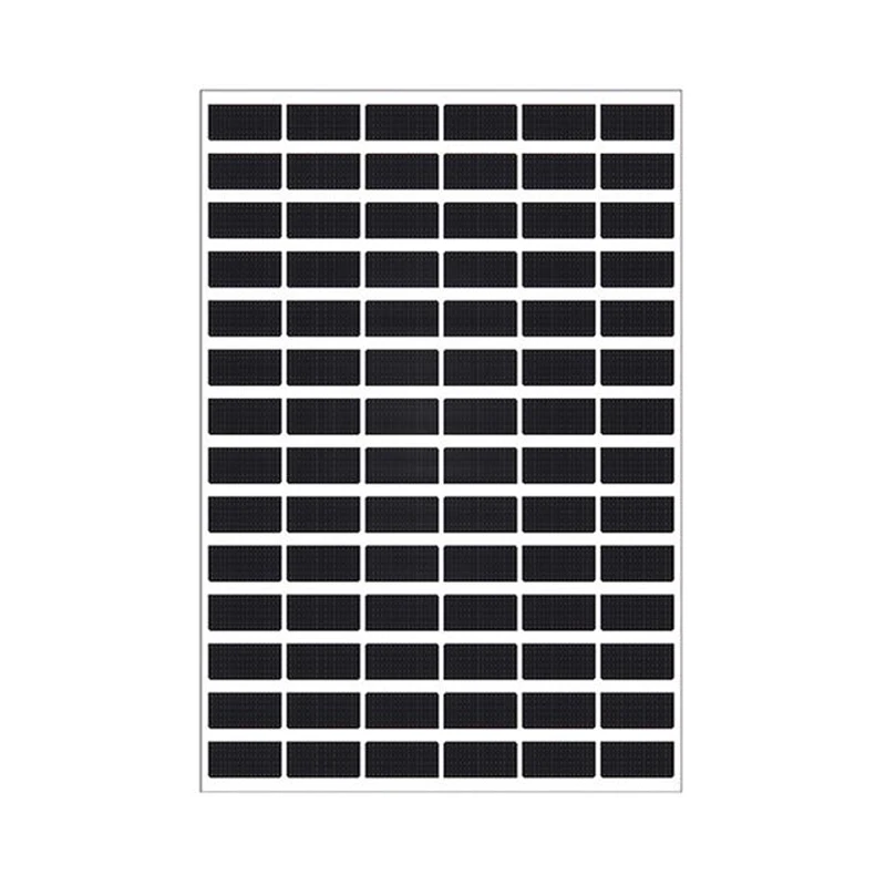 BIPV солнечная черепица/прозрачные Фотоэлектрические элементы Прозрачные солнечные панели для теплиц