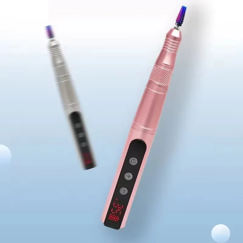 rechargeable adjustable speed manicure polish remover and remove dead skin electric nail polish remover pen nail drill machine