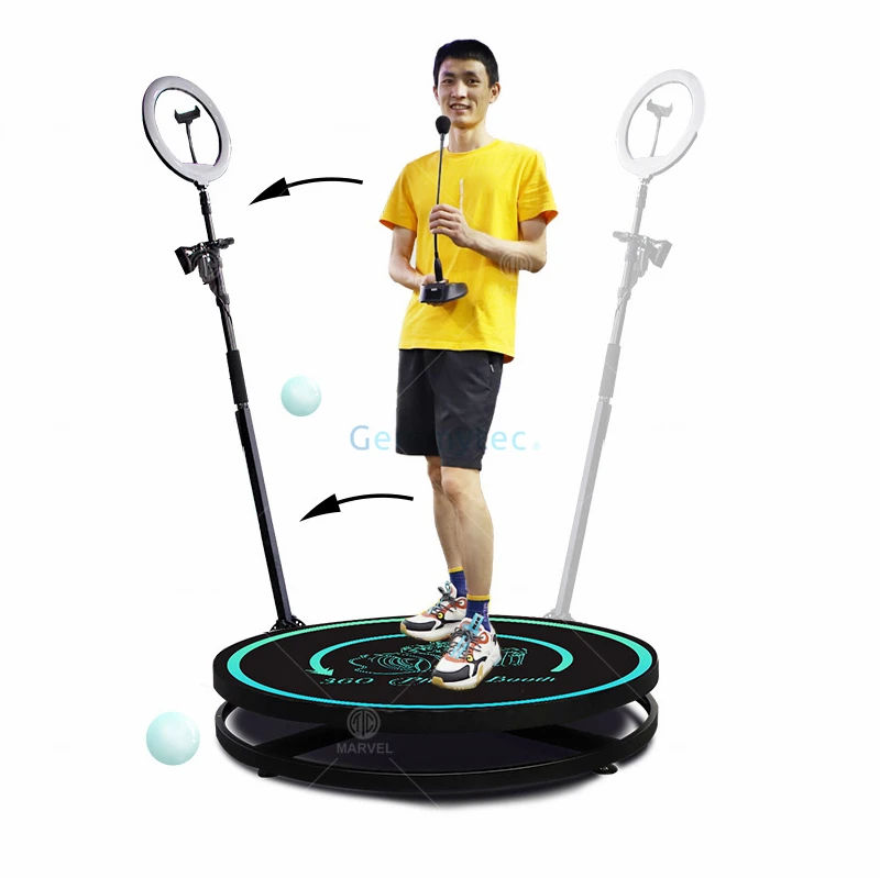 Factory Supplies Fast Delivery Advantage Party Use 80cm Spot Video Booth 360 Photo Booth