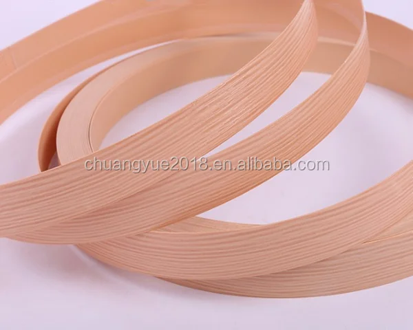 plastic wood finish edge banding tape