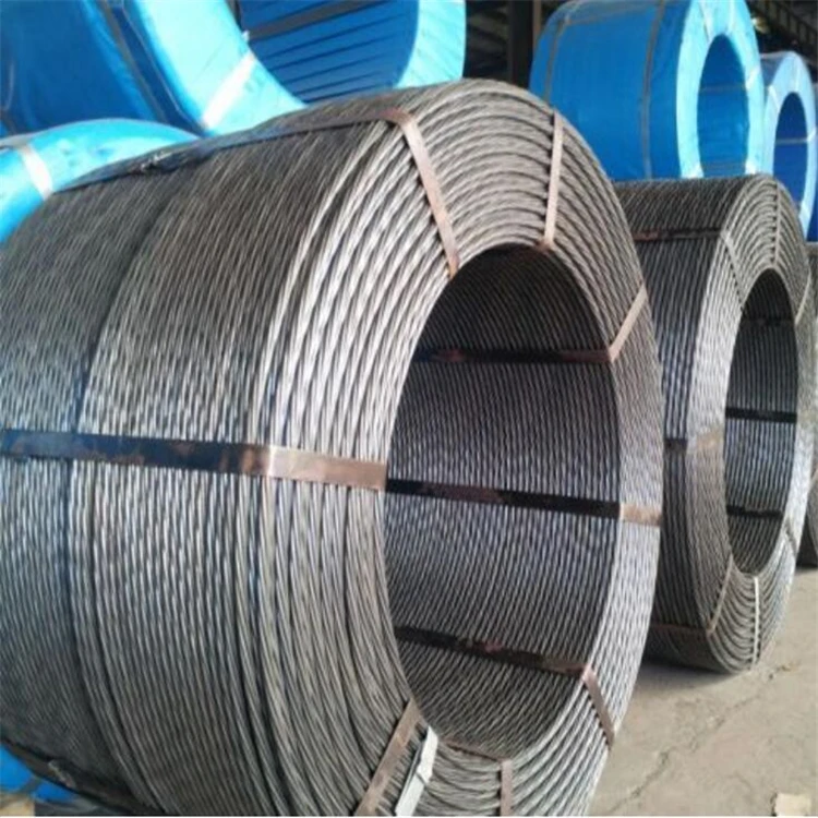 steel strand price per ton 12.7mm prestressed concrete steel strand