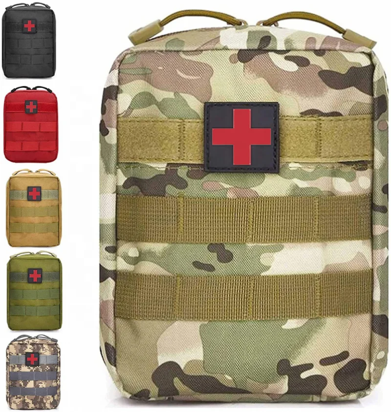 Wholesale Custom First Aid Kit Emergency Medical Bags Portable Survival Pouch First Aid Kit