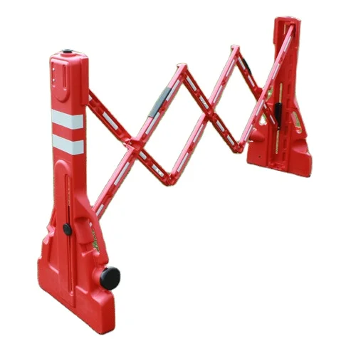 Traffic road safety expandable barrier