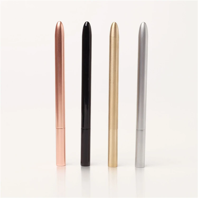 Best Selling Promotional Price Bullet Shaped Liquidly Free Ink Copper Roller Pen