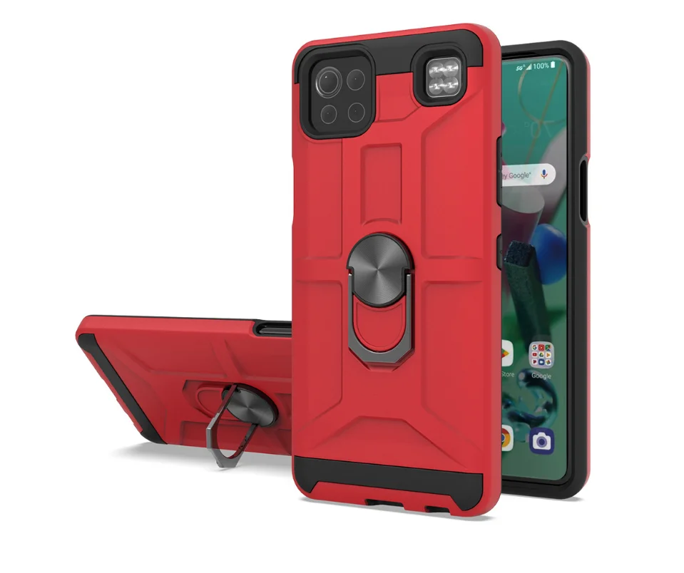 Factory price Universal kickstand cell phone cover case for LG LG k22 k92 5g Aristo 5 plus K31 K30 2020 Fortune 3 Stylo 6