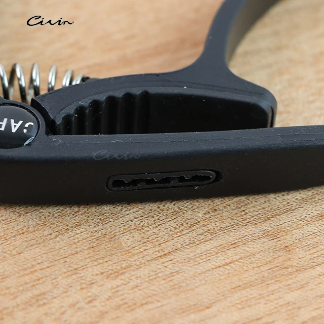 Wholesale Tuner Clip Guitars Accessories High Quality Steel Black Guitar Capo For Guitar