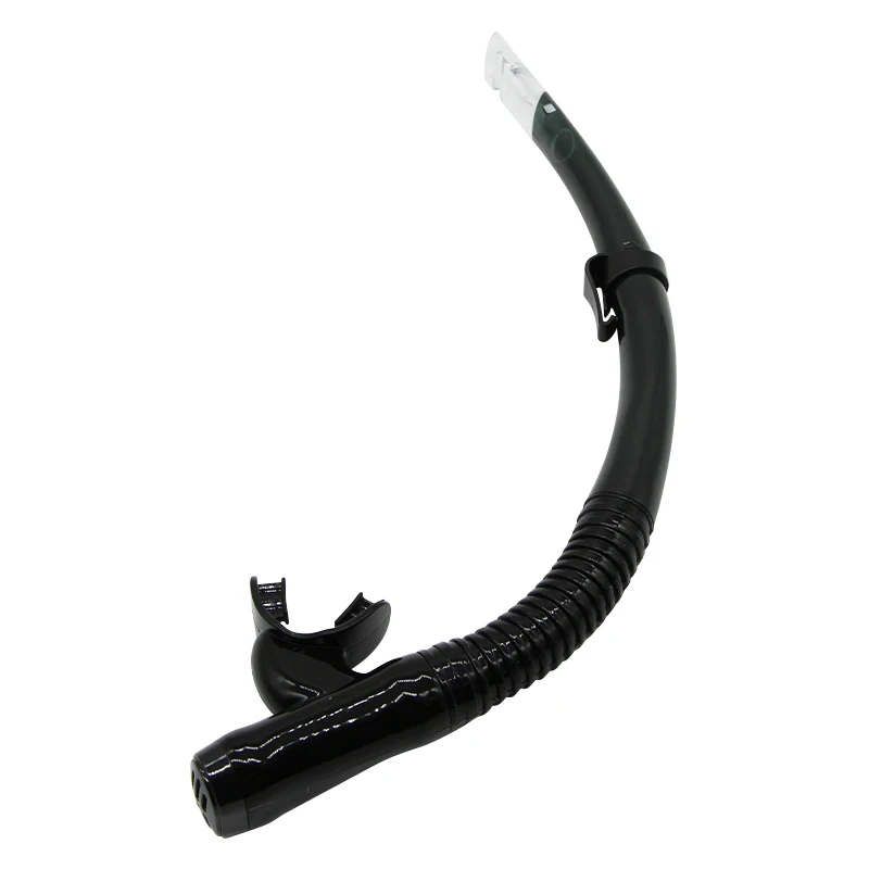 Diving Snorkel For Scuba Diving Freediving Snorkeling With Top Dry Valve And Comfortable Mouthpiece Snorkel Tube For Adult