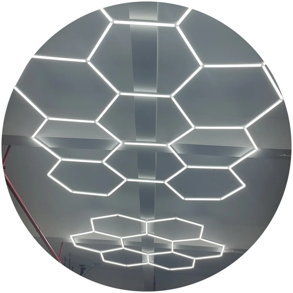 Car Showroom Lamp Led Linear Car Detailing Light Aluminium Housing Car Workshop Lamp Automobile Service Bay Lighting