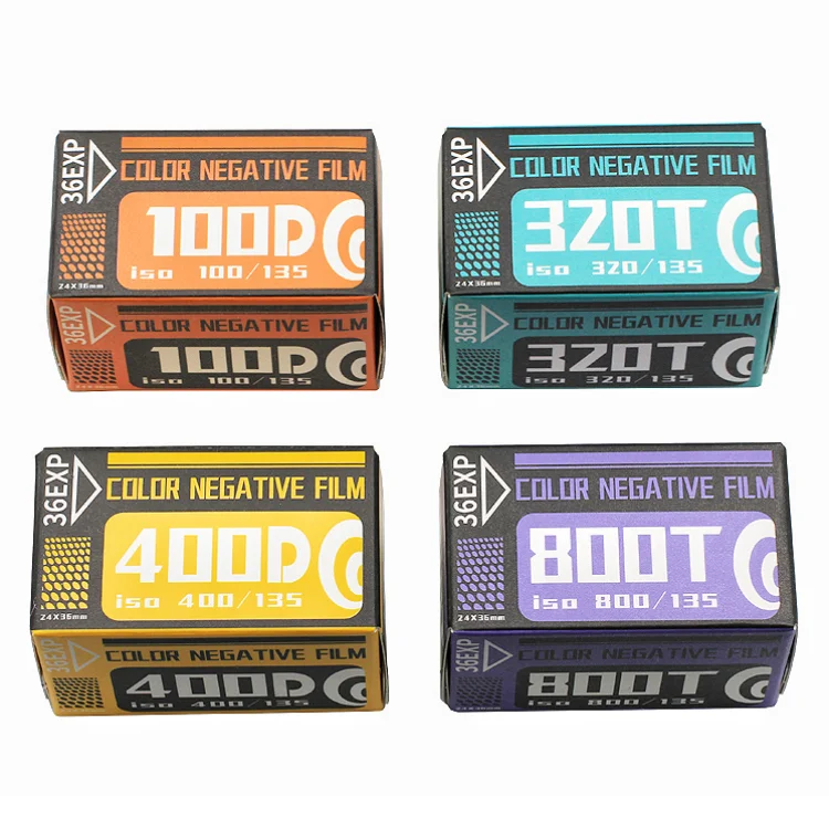 35mm Color Film Rolls Disposable Camera Negative Film 800 ISO 36 Exp Process C-41 Film For Fuji Fujifilm Kodak Camera