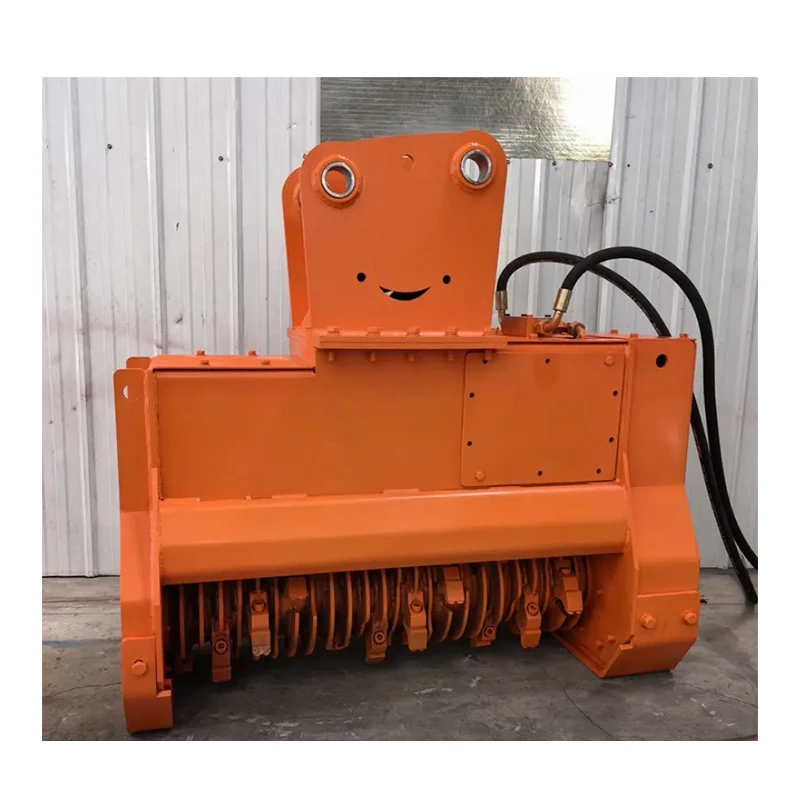 Tree Attachment Mulcher Forestry Machinery Mulching Grass Bush Cutter Forestry Mulcher For Excavator/Tractor