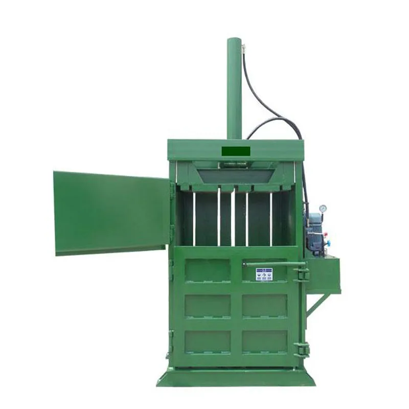 Textile compress and used cloth baler machine /used clothing hydraulic baling press machine