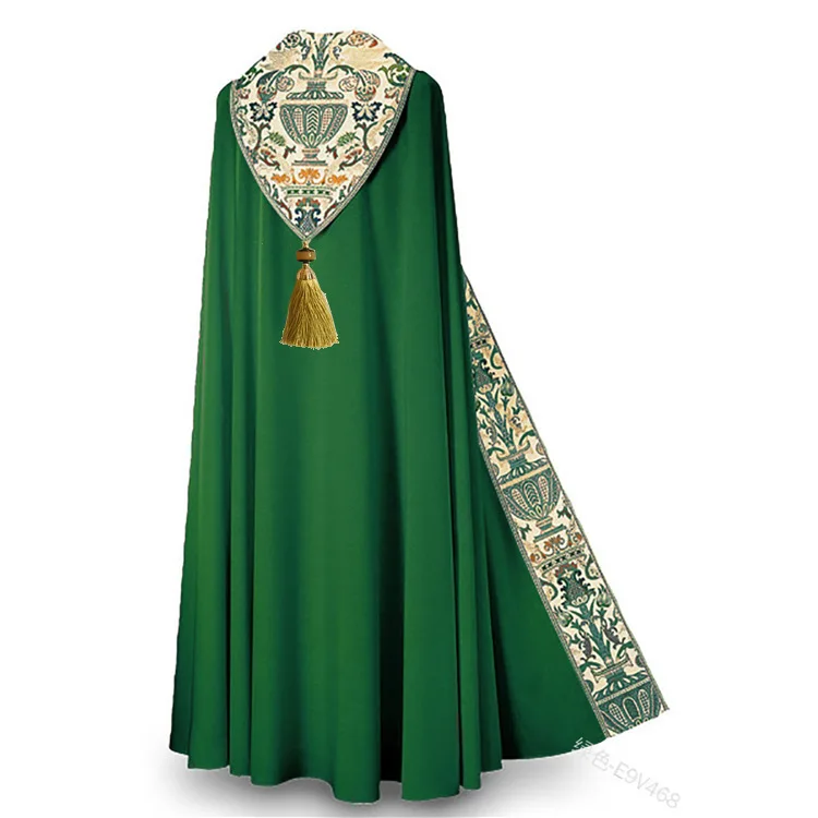 Abayas for Womens Embroidered Dubai Style Loose Fit Long Cardigan Islamic Kaftan Robee Muslim Cloak with Tassel Accessories