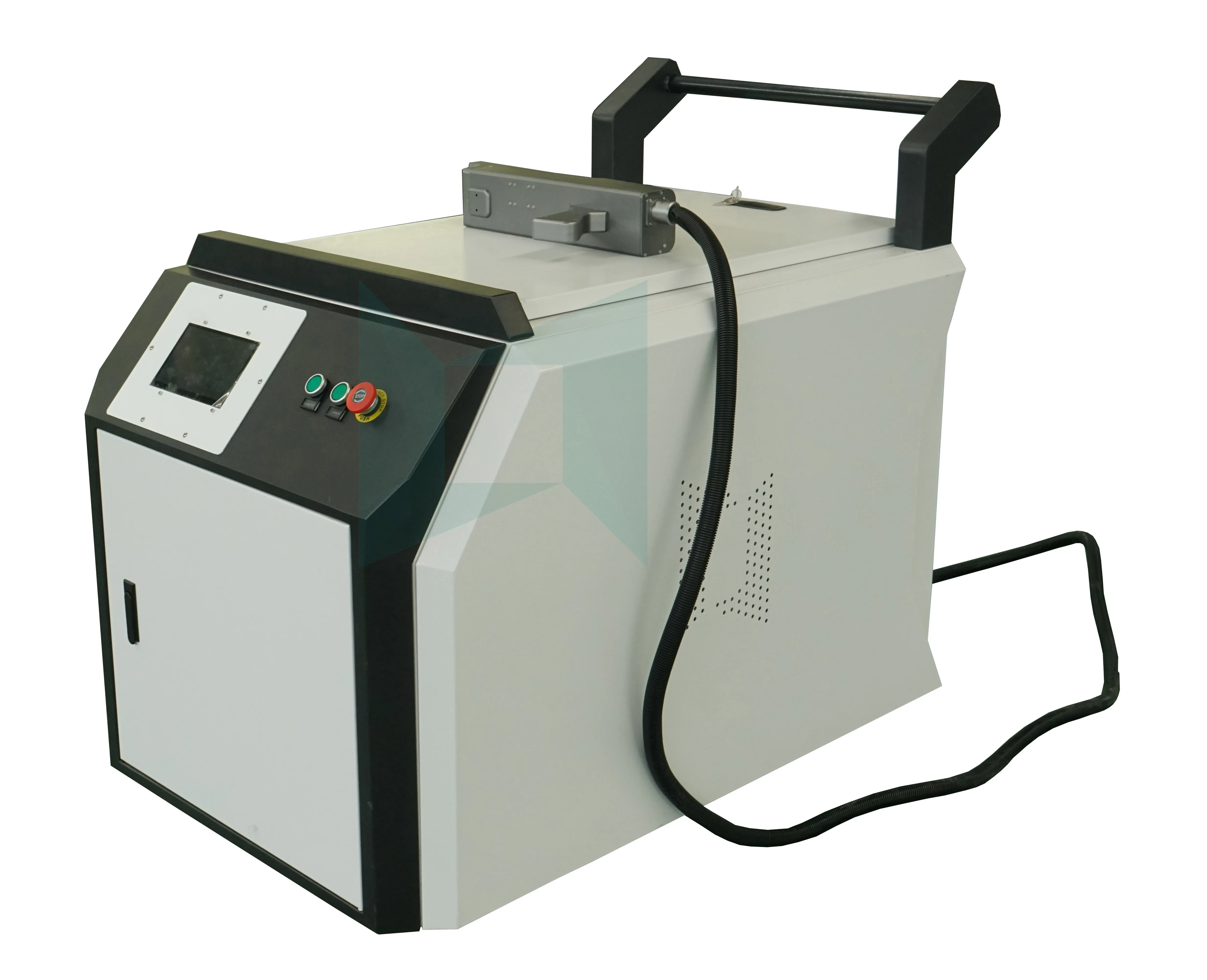 
100 watt laser rust removal cleaning machine rust oil painting surface remover machine 