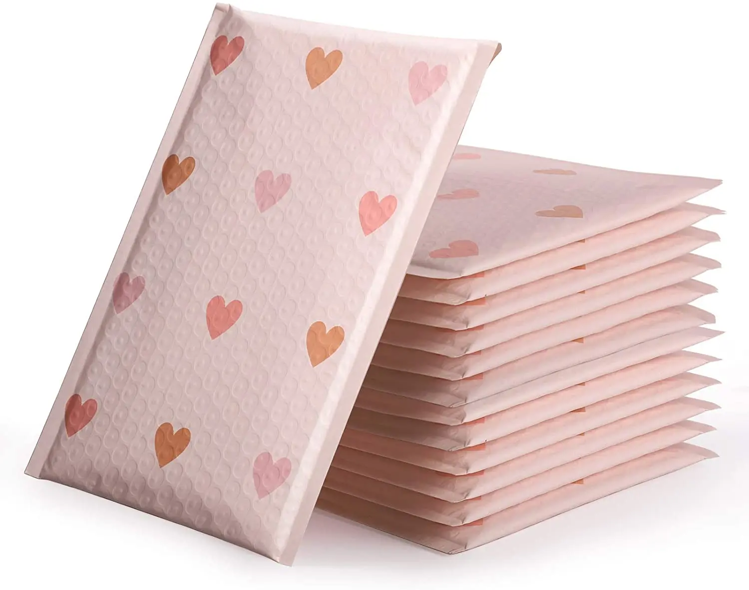 6*9 Pink Poly Bubble Mailers Custom Designer Shipping Envelopes Mailing Bags Self Seal Adhesive Waterproof Padded Packaging