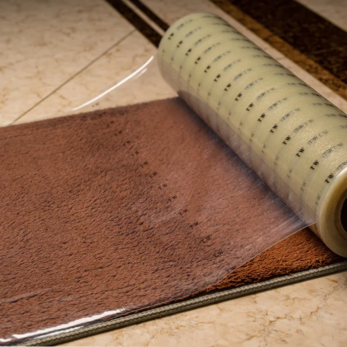 Self Adhesive protector film carpet shield protection roll plastic protective film