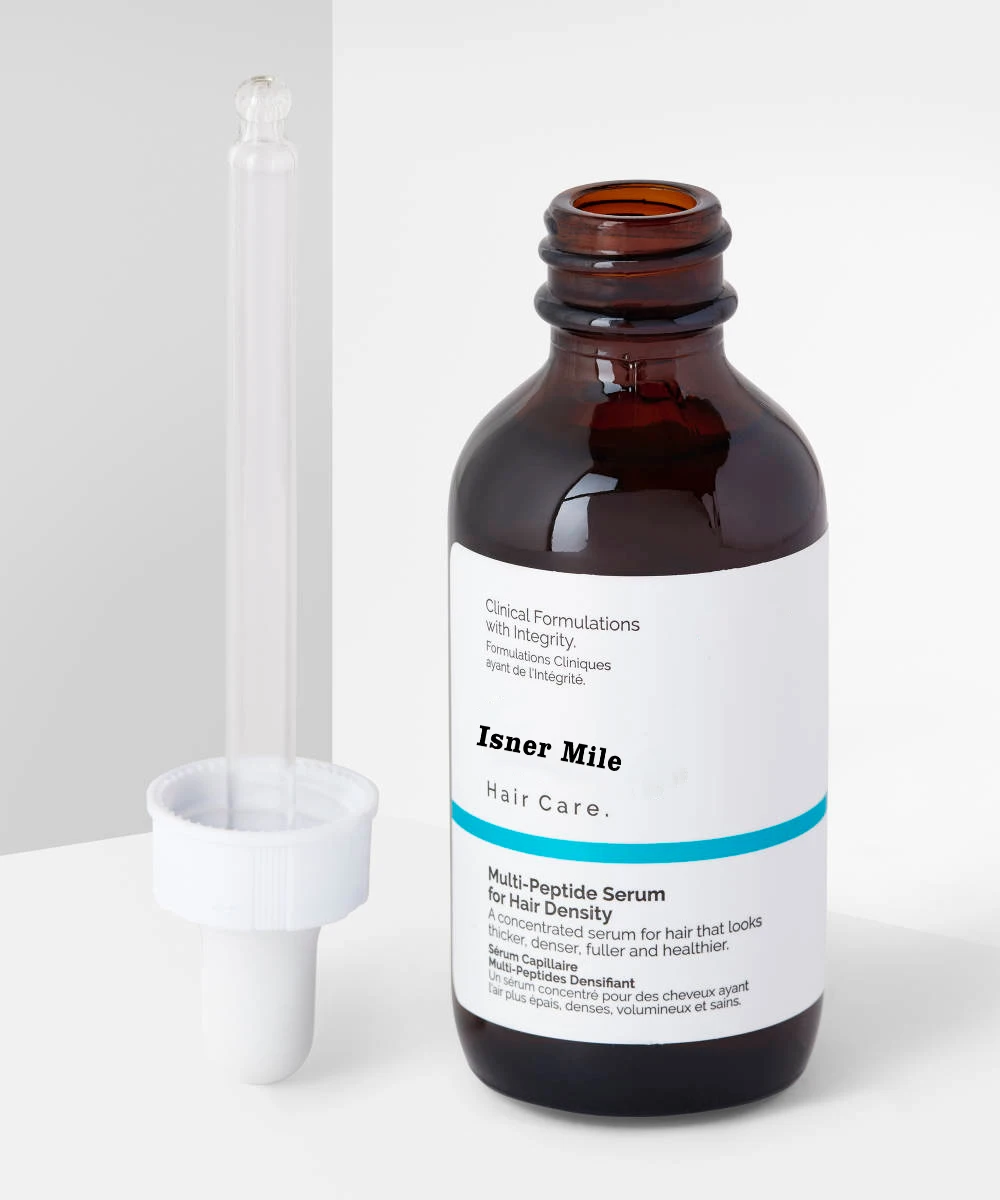 Isner Mile OEM/ODM Private Label Multi-Peptide Hair Care Regrowth Serum for Hair Density