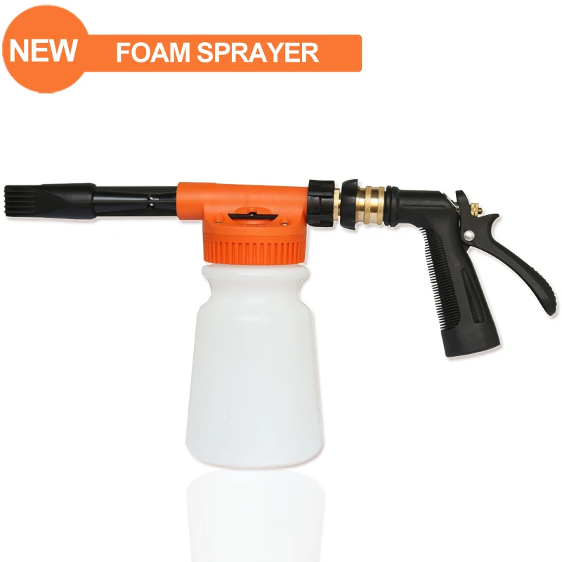 Car sprayer hose foam  sprayer multi-functional car wash foam gun with 960ML bottle present car  wash mitt