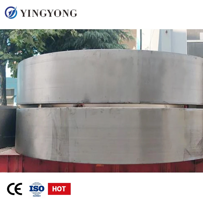 Customized Casting Steel Large Size Cement  rotary kiln wheel tyre