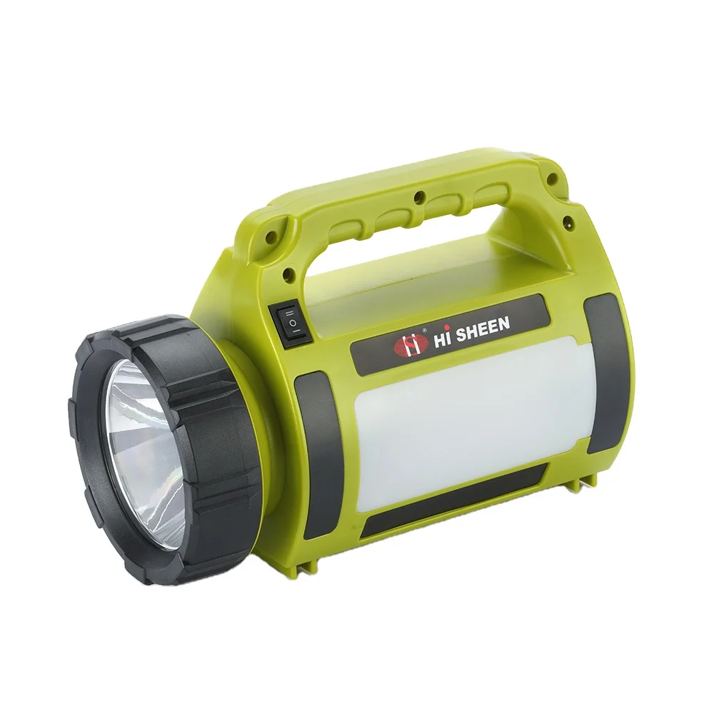Outdoor Camping Lantern Handheld Torch Waterproof Ip65 Led Work Light Camping Lantern Led Spotlight Search Searchlight