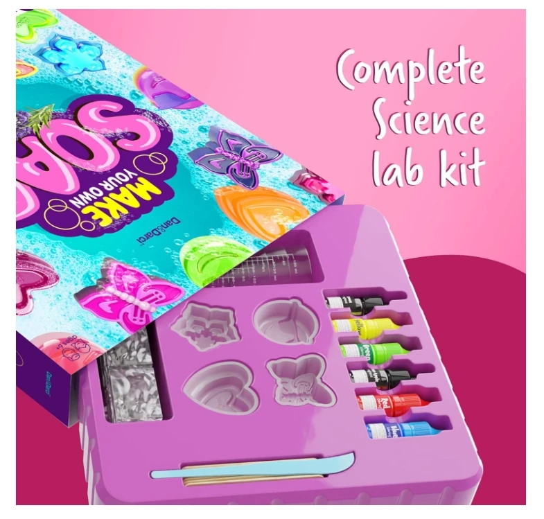 DIY Soap Making Kit for Kids  Crafts Science Toys Gifts for soap molds for   DIY Soap Kits  Craft Activity Gift Kids
