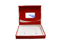 BBT оптовая продажа пользовательских lcd Видео Подарочная коробка приглашение 7 дюймов