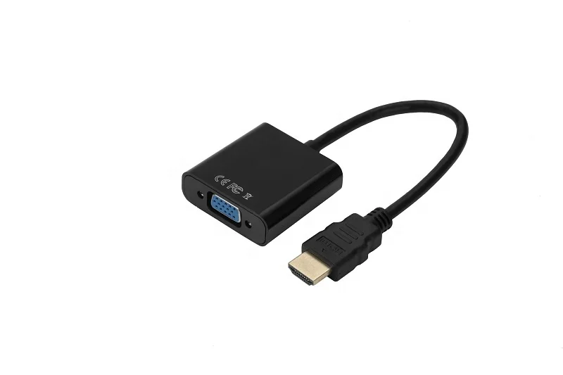 WISTAR HDMI Male to VGA Female cable Converter Adapter Video For TV Monitor Projector
