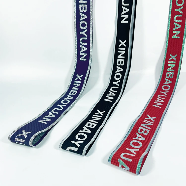 Высококачественная дешевая жаккардовая тканая лента на заказ