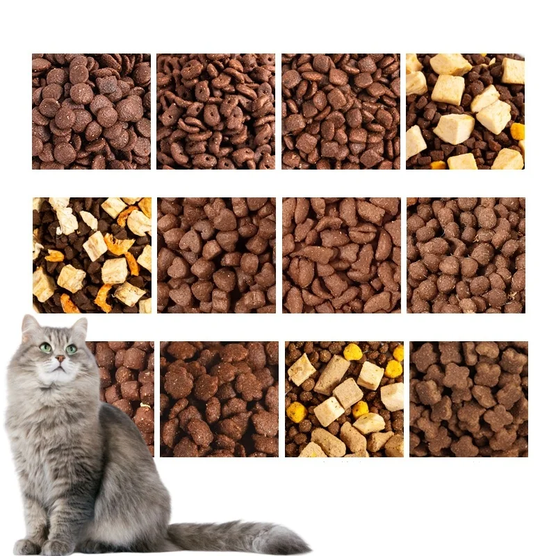 Wholesale Direct Sale Private Label High Protein Grain Free Pet OEM 10kg Pet Food  Bulk Dry Cat Food
