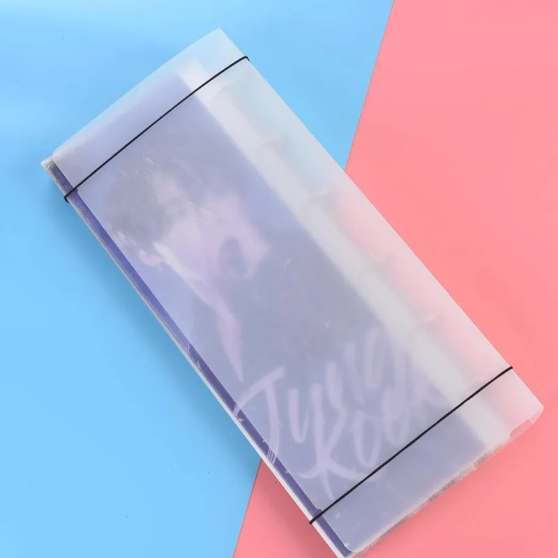 Ручной баннер, вертикальный слоган Kpop, папка с бумажником, ПП Обложка, девиз, коллекция со слоганом, альбом 60*30 20*60 см