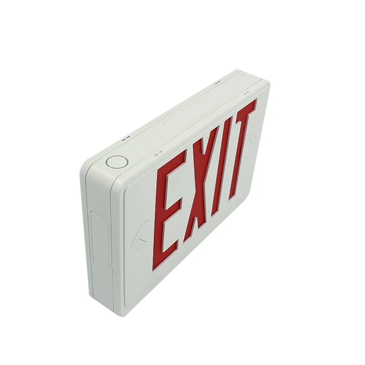 UL выходные знаки с белым корпусом в комплекте Salida letter 90 минут foco recargable