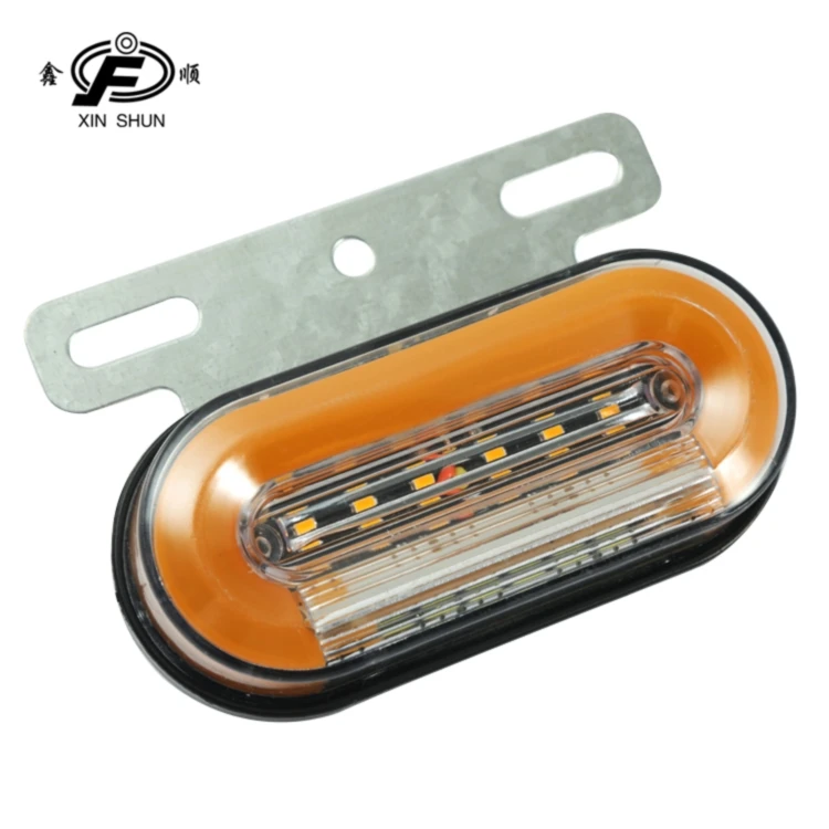 
Waterproof 12v 24v red amber white blue green side marker light for car truck trailer lorry 