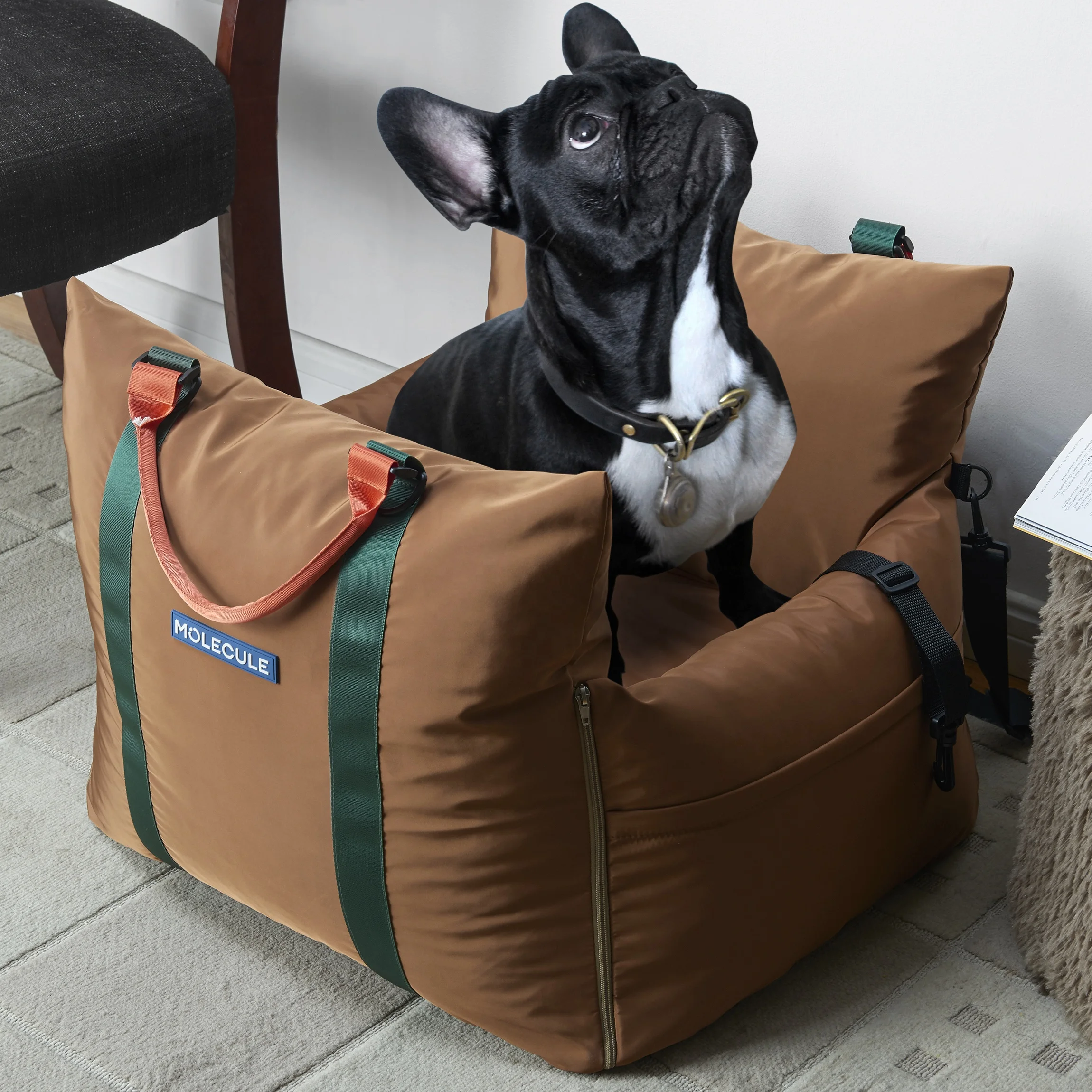 
Luxury Dog Car seat Multi functional Pet Bed Portable Travel Dog bed With Handle Dog Car Mat 