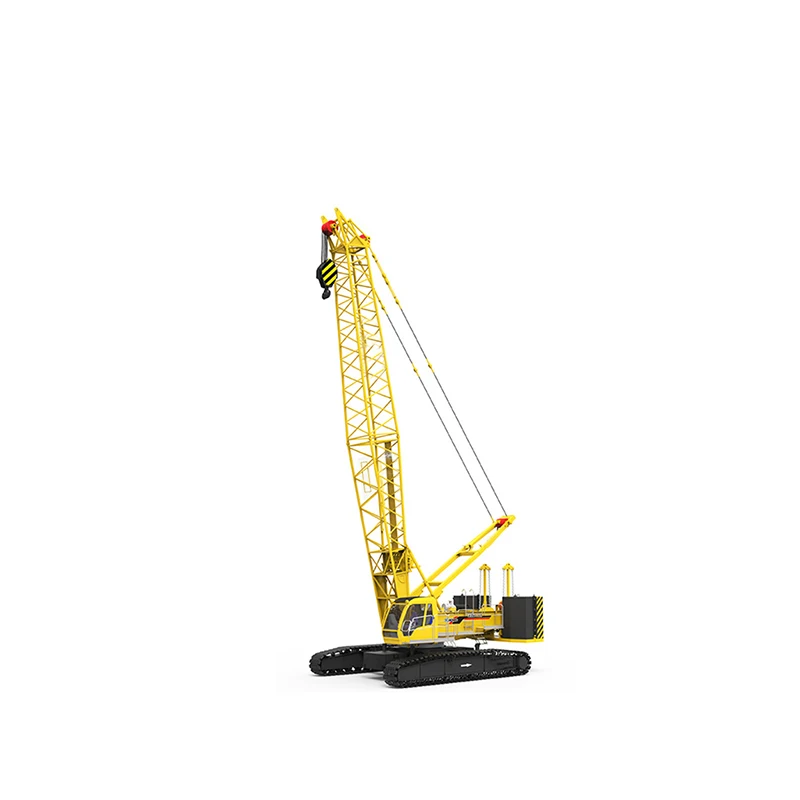 85 Ton Hydraulic Telescopic Crawler Crane XGC85 with Lifting Arm free shipping