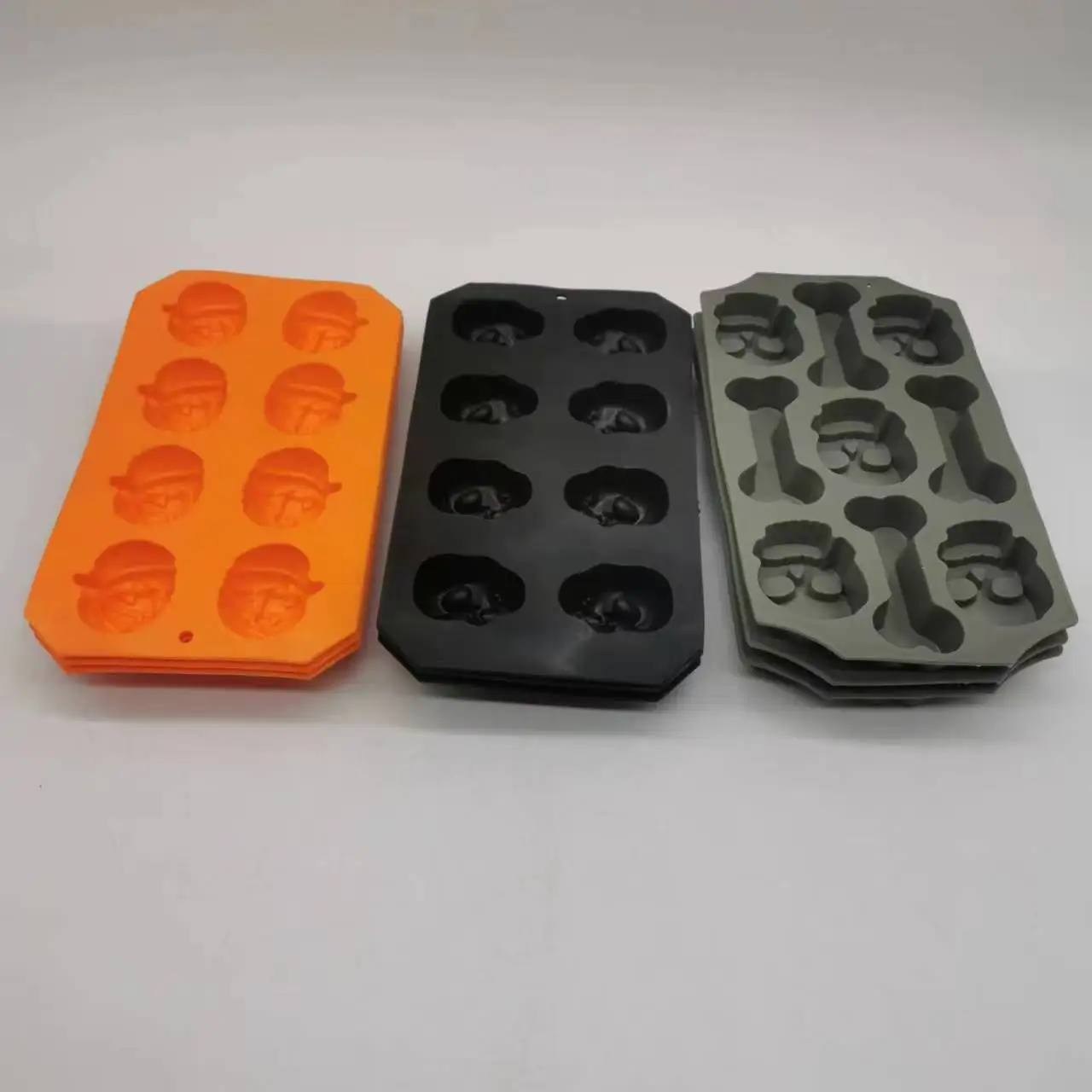 3D Pumpkin Silicone Mold for Halloween Thanksgiving Christmas, Mini Pumpkin Candy Mold Chocolate Jelly Clay Molds for Baking
