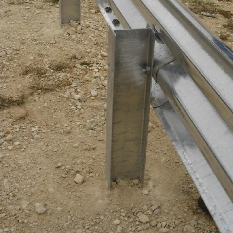 Steel Highway Guardrail W Beam Road Safety Item for Roadways and Highways