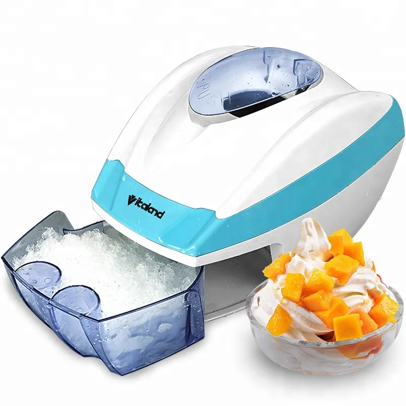 2024 Ice Crusher with Adjustable blade home kitchen professional ice shaver snow cone maker