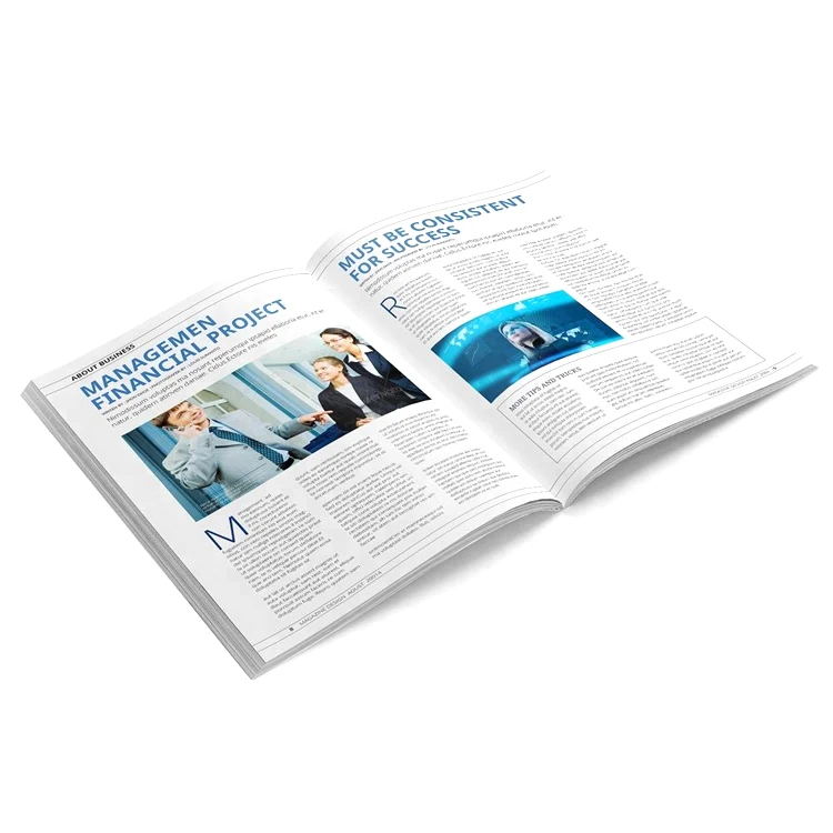 China Factory printing manufacturer Cheap Custom Magazine Printing