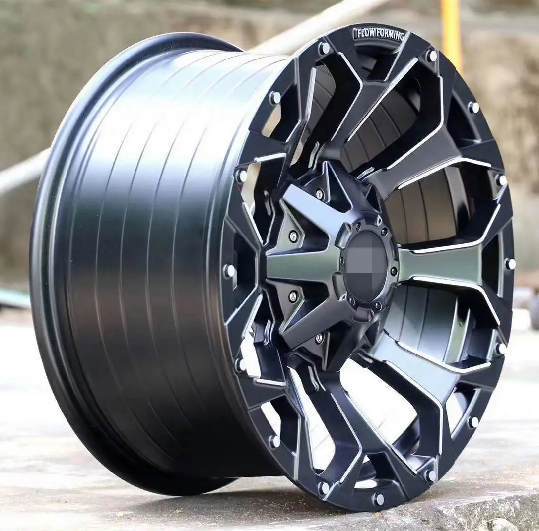 Full Size Wholesale 4X4 SUV Car Aluminum Alloy Wheel Rims 16-22 Inch Cross Pro Anti Detaching Ring Off Road High Load