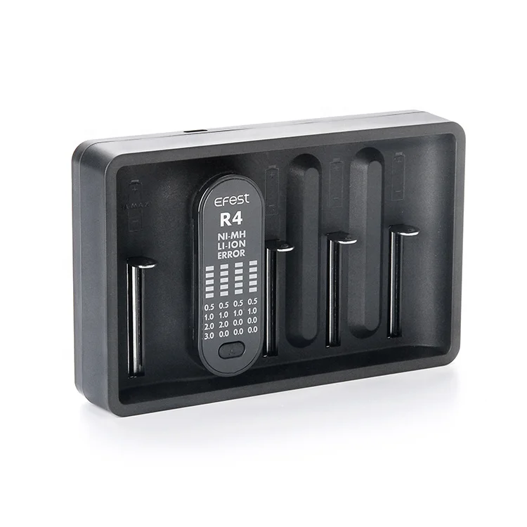  Efest Imate R2 R4 Qc3.0 Usb Dc 5V 3A 2A 1A 0.5A 3 7 V литий-ионный аккумулятор Nimh Ni-Cd зарядное