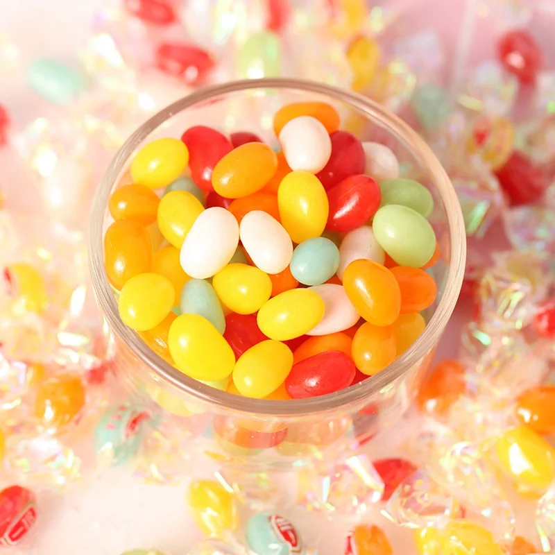 2020 top 10 new Colored jelly beans are hard on the outside and soft on the inside