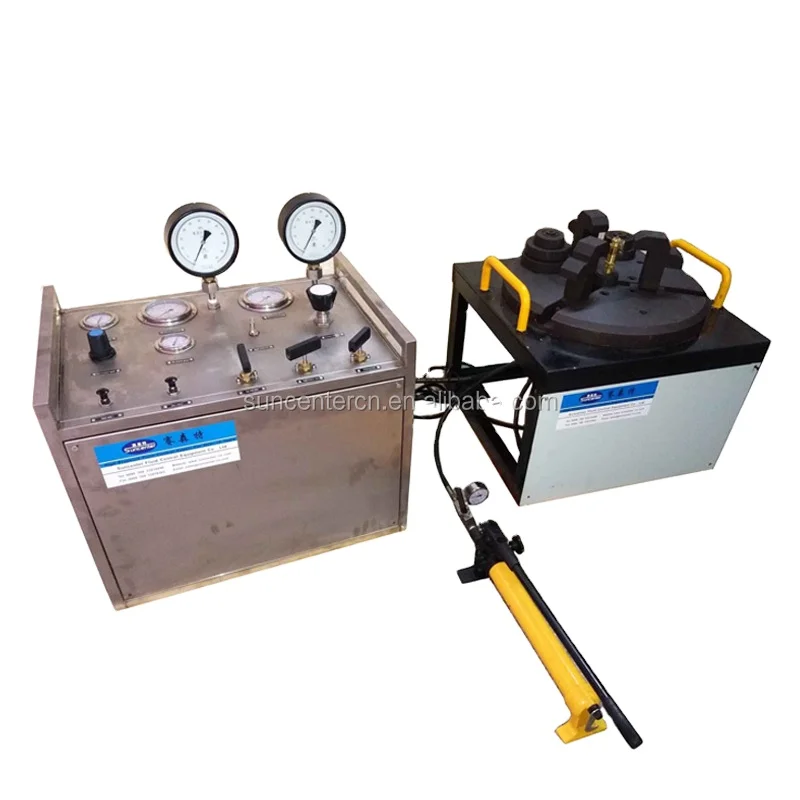 High Pressure  Safety Valve Test Bench Air Driven Safety Valve Test Equipment For industrial aoplication