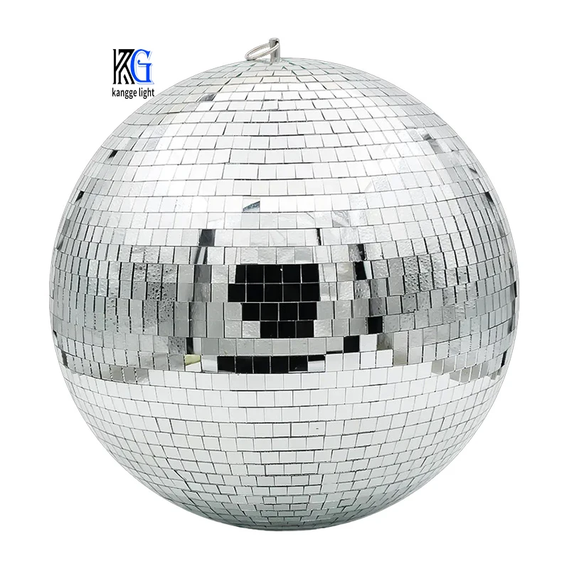 Mirror Reflective Glass Ball Stage Light Rotating Glass Ball DJ Stage Light for Party Club