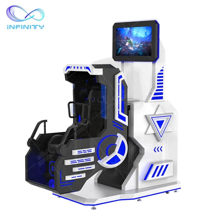 Shopping mall simulador juegos de realidad virtual vr arcade machine shooting game multiplayers 9d vr games machine for sale