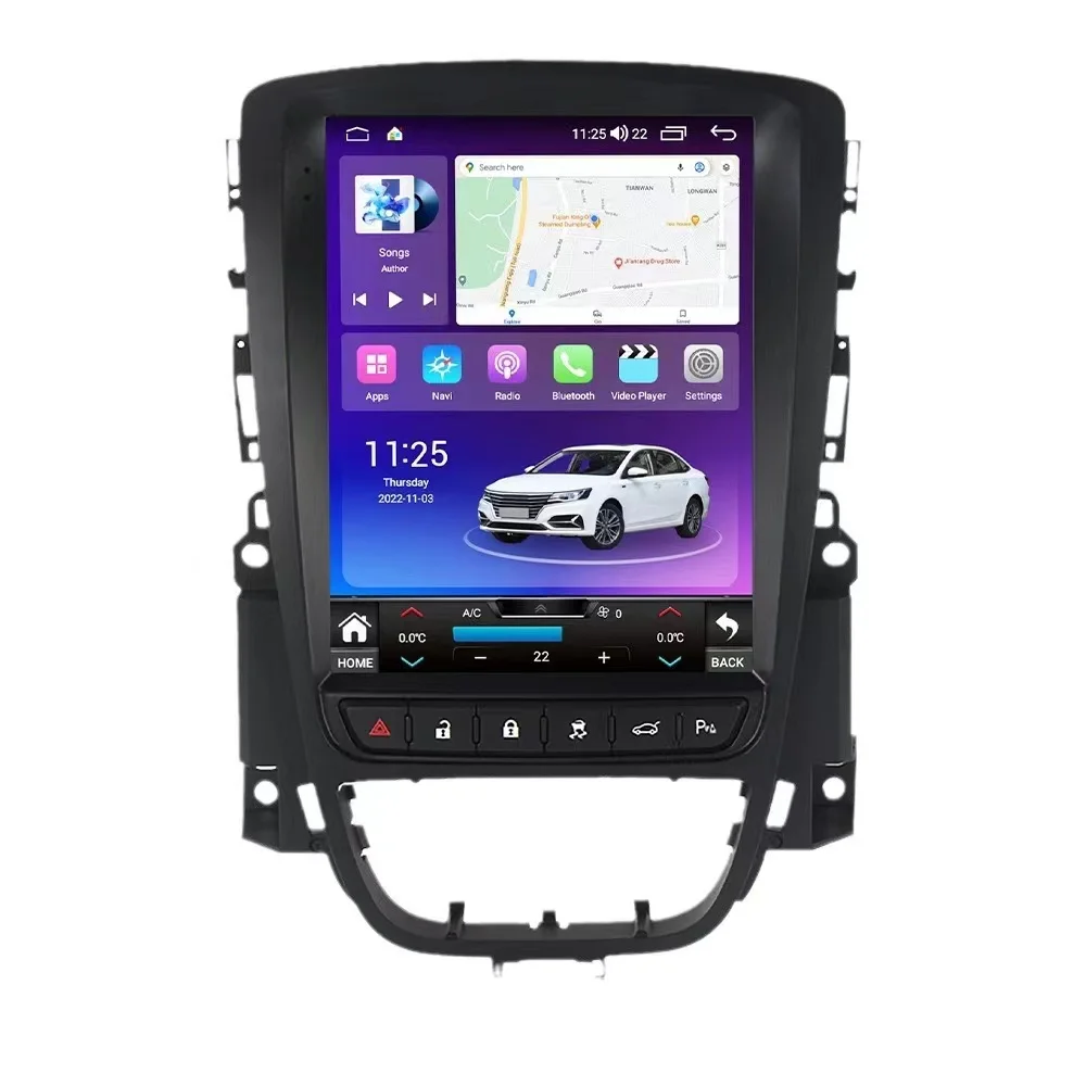 9.7inch Tesla Style Car Radio Android 13 For Buick Excelle GT XT Opel Astra J 2010-2014 GPS Navigation Android Auto Video Stereo