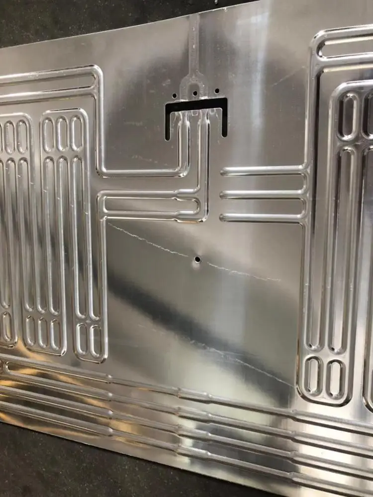 electrical roll bond evaporative thermodynamic mini refrigerator panels evaporator and compressor