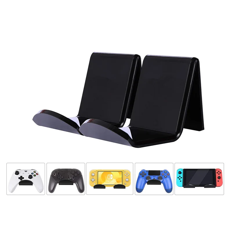 Wall Mount Stand Holder For Remote Controller Headset Hanger For Nintendo Switch Bracket For PS4 Game Controller Wall Holder